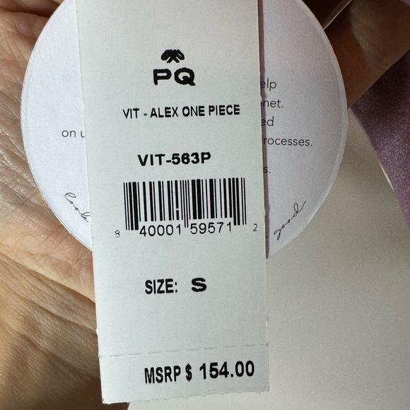 NWT PQ Swim Violet Sunset Alex One Piece - Picture 7 of 8